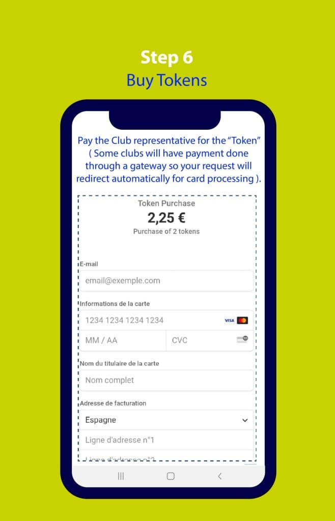 Step 6: Buy Tokens